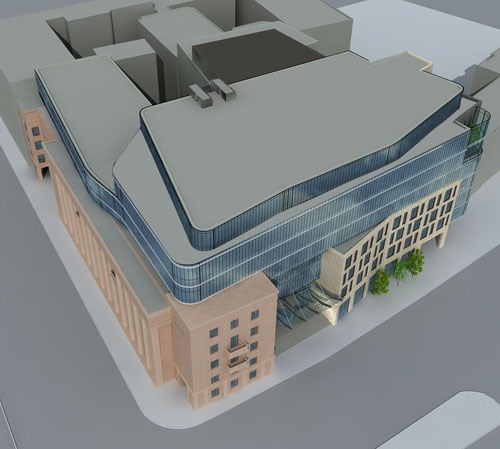 Проект Ренейсанс форум, Renaissance Forum, реконструкция здания газеты Правда