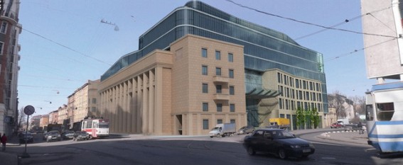 Проект Ренейсанс форум, Renaissance Forum, реконструкция здания газеты Правда