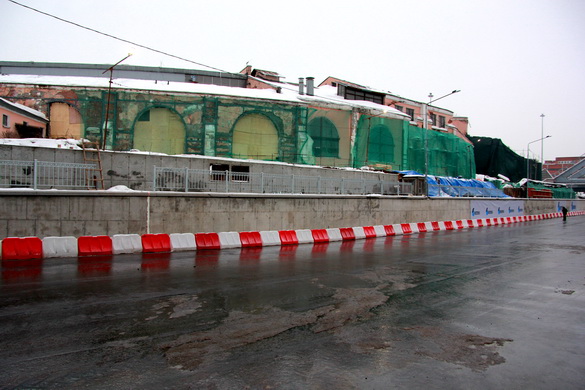 Депо Николаевской железной дороги на набережной Обводного канала