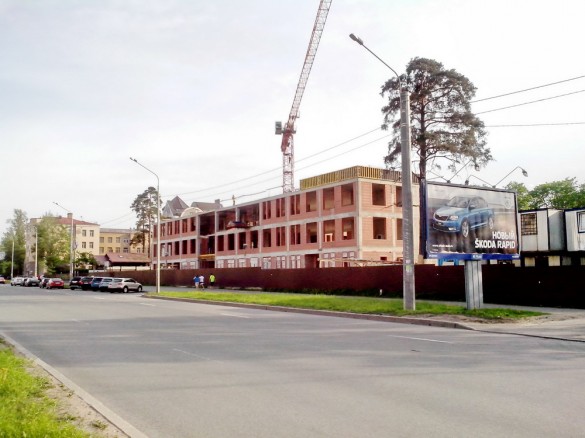 Строительство медицинского центра на Выборгском шоссе