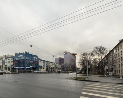 Бизнес-центр на улице Грибалевой КВС