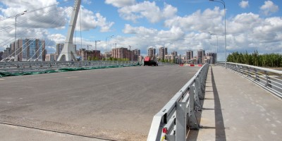Мост в створе проспекта Героев