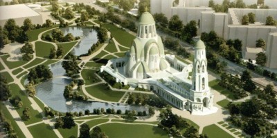 Проект собора в парке Малиновка, Иван Уралов