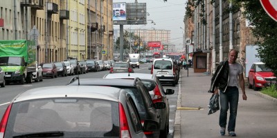 Улица Константина Заслонова, пешеход