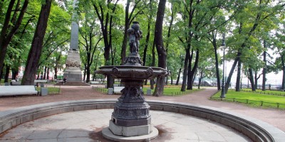 Румянцевский сад, фонтан